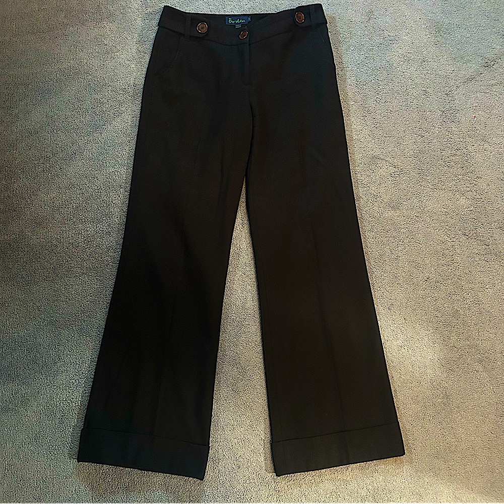 Boden wool flannel trousers